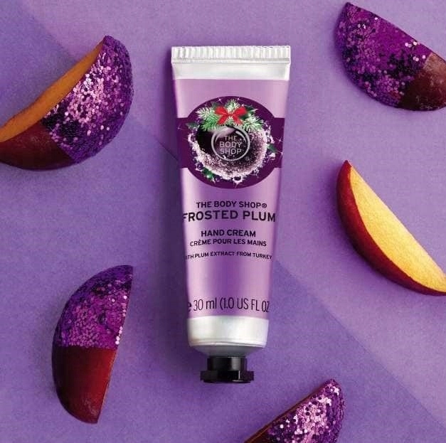 THE BODY SHOP_FROSTED PLUM HAND CREAM_30 ML
