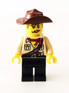 49913 LEGO tlm068 Johnny Thunder (Lego Movie) 1szt