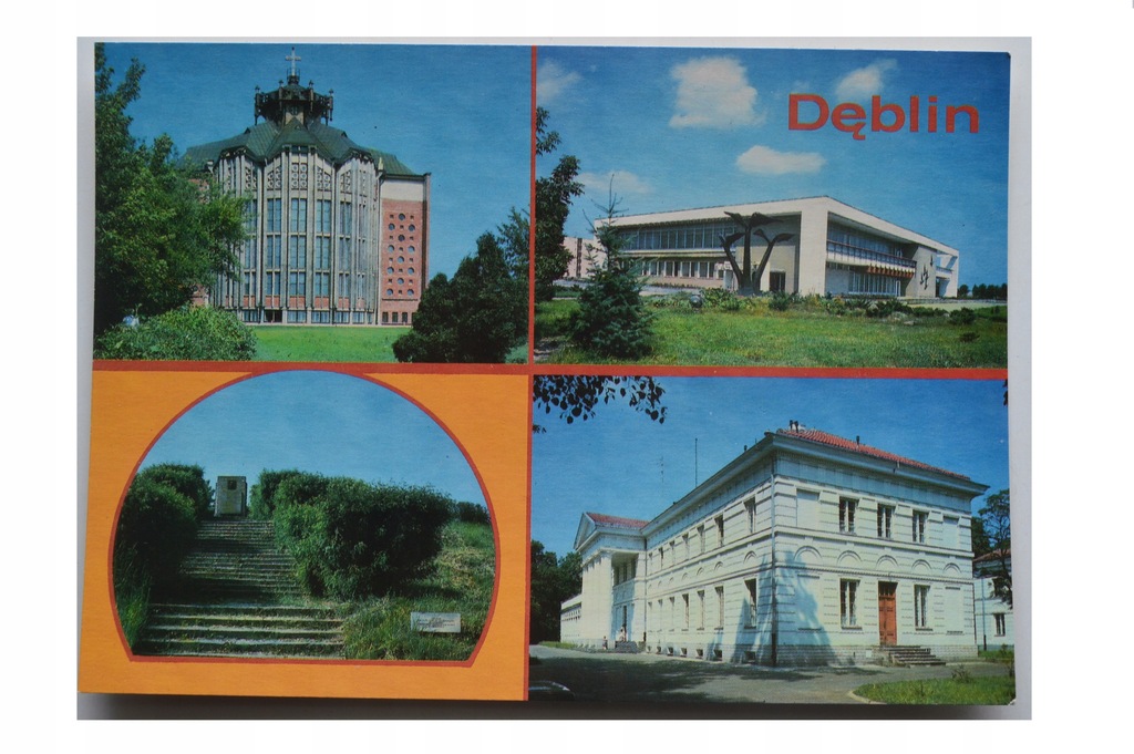 DĘBLIN - KASYNO WOJSKOWE,KOŚCIÓŁ,PAŁAC