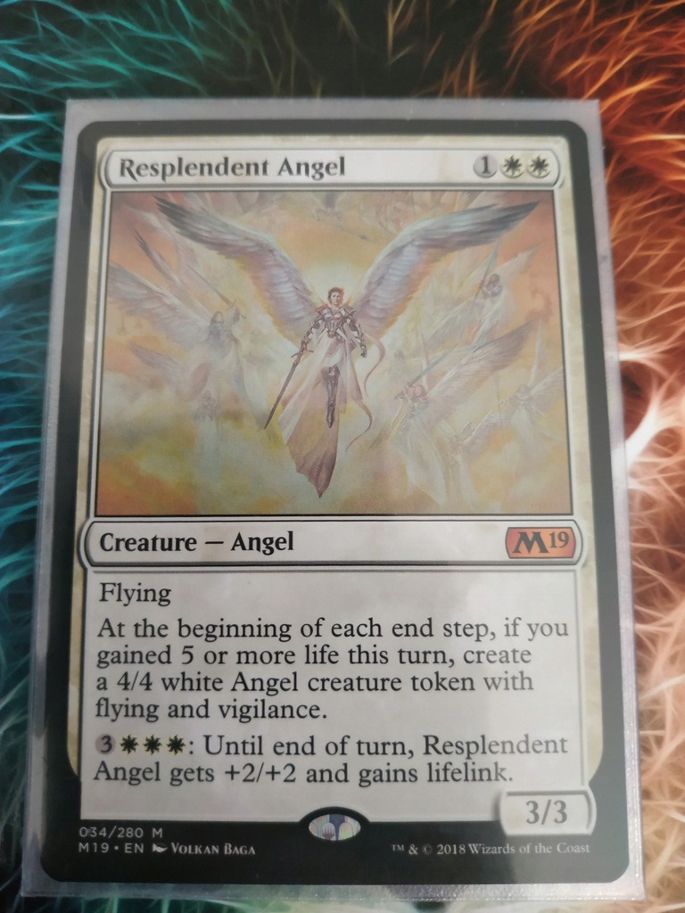 Resplendent Angel [CORE SET 2019 MTG]