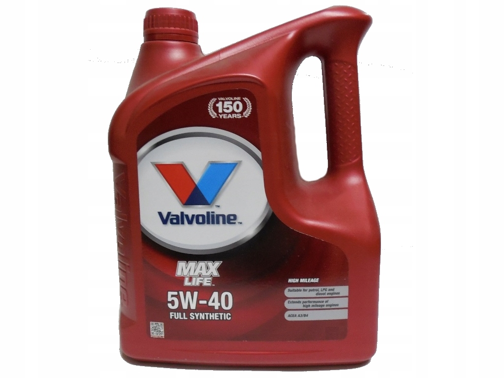 Olej Valvoline 5L MaxLife 5W40 - 6729309266 - oficjalne archiwum Allegro