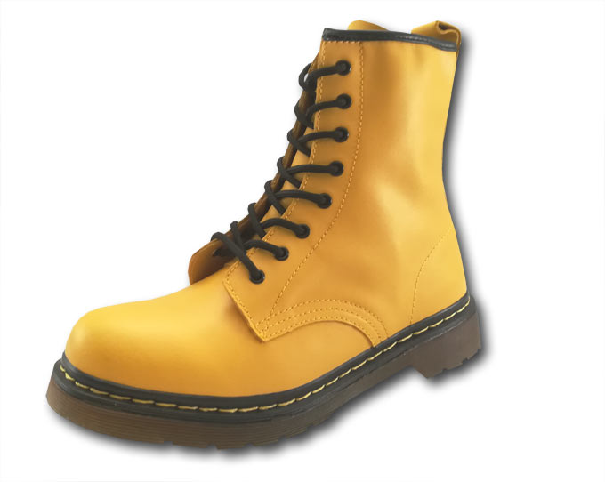 Żółte glany martensy MCARTHUR 100% skóra r.40