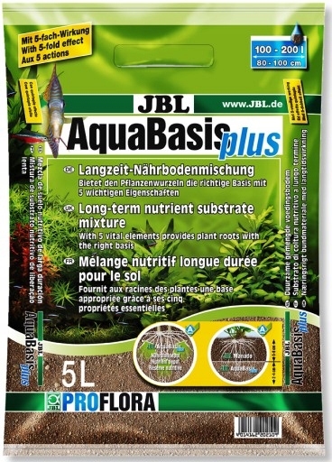 JBL AquaBasis Plus 5l podłoże pod rośliny nawóz