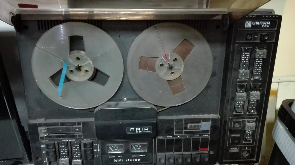 Magnetofon szpulowy Unitra ZRK Aria MS-2411