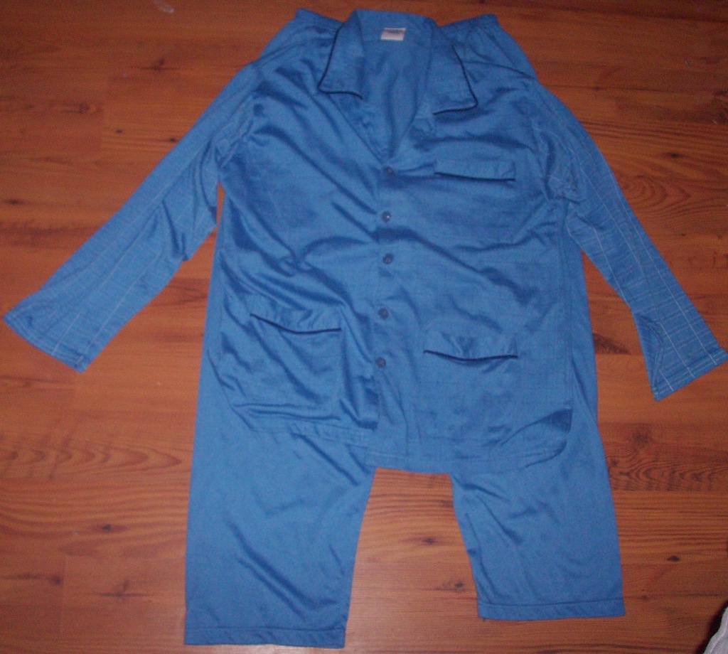 Piżama/ Pidżama niebieska męska 38 M