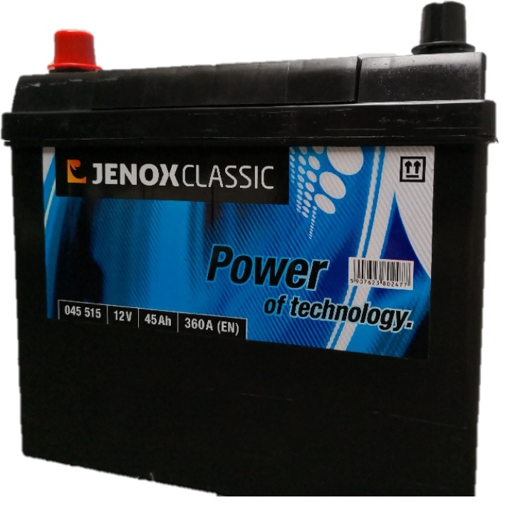 AKUMULATOR JENOX CLASSIC 45Ah 360A 045515 DOJ+WYM