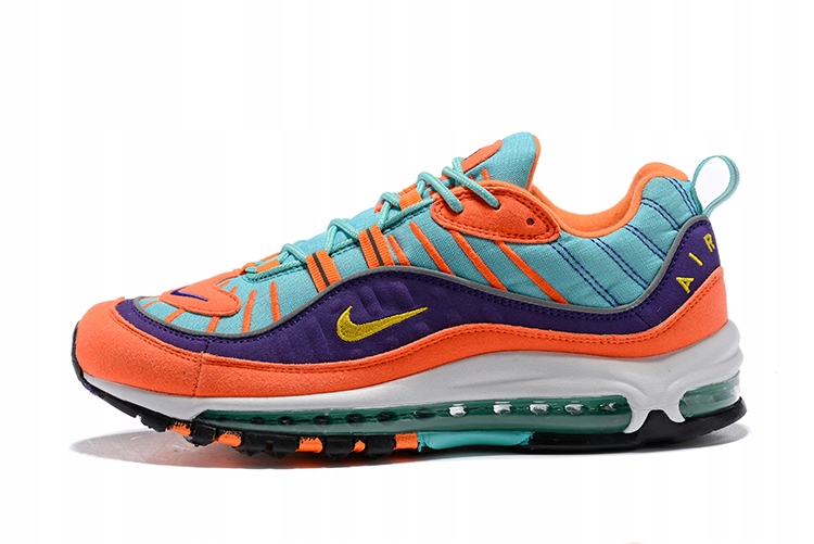 air max 98 orange bleu
