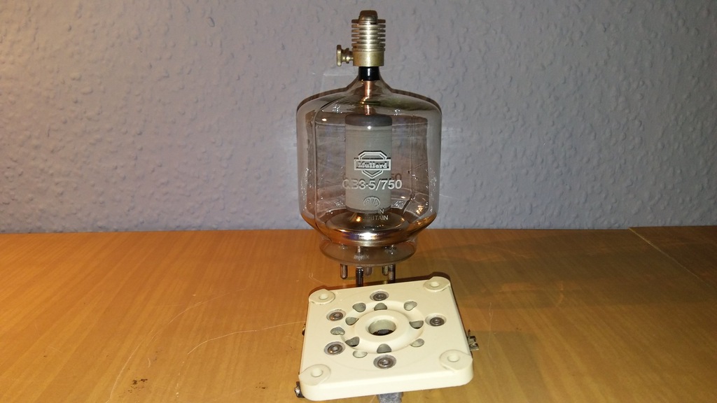 Lampa elektronowa  QB3,5/750 MULLARD