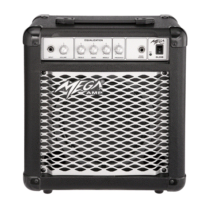 Wzmacniacz, piec basowy 20W MEGA AMP GL20B