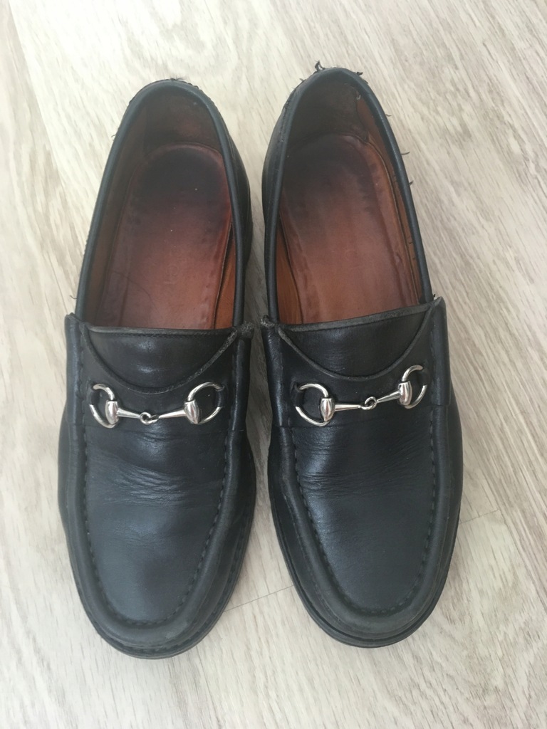 Gucci horsebit loafers vintage 37