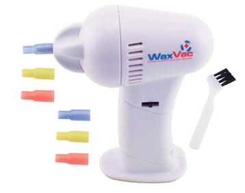 WAX VAC EAR URZĄDZENIE DO CZYSZCZENIA USZU WIZARD