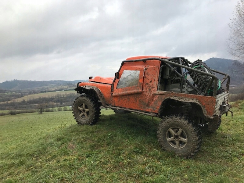 Land Rover Tomcat zmota terenówka 4x4 off road