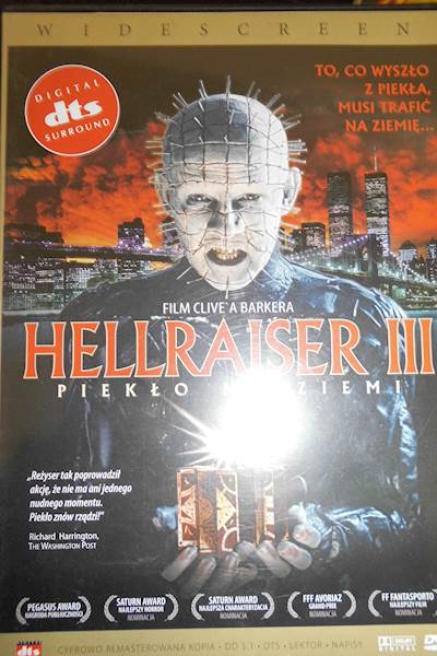 Hellraiser 3 - DVD pl lektor