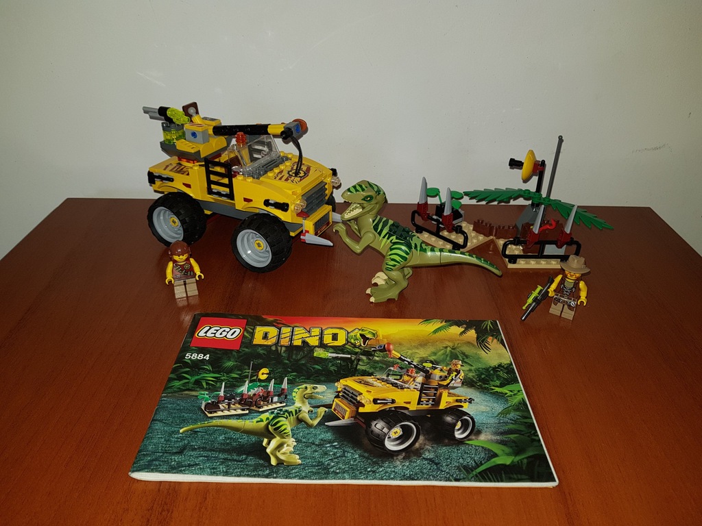 LEGO Dino 5884 Pościg Raptora MEGA UNIKAT BCM
