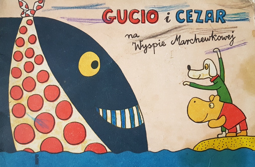 Boglar Gucio i Cezar Kolorowanka il.Butenko 1973