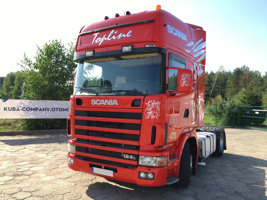 SCANIA 124L TOPLINE HYDRAULIKA MANUAL RETARDER !