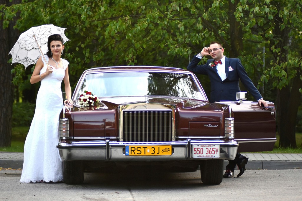 Lincoln auto do ślubu na ślub wesele Stalowa Wola