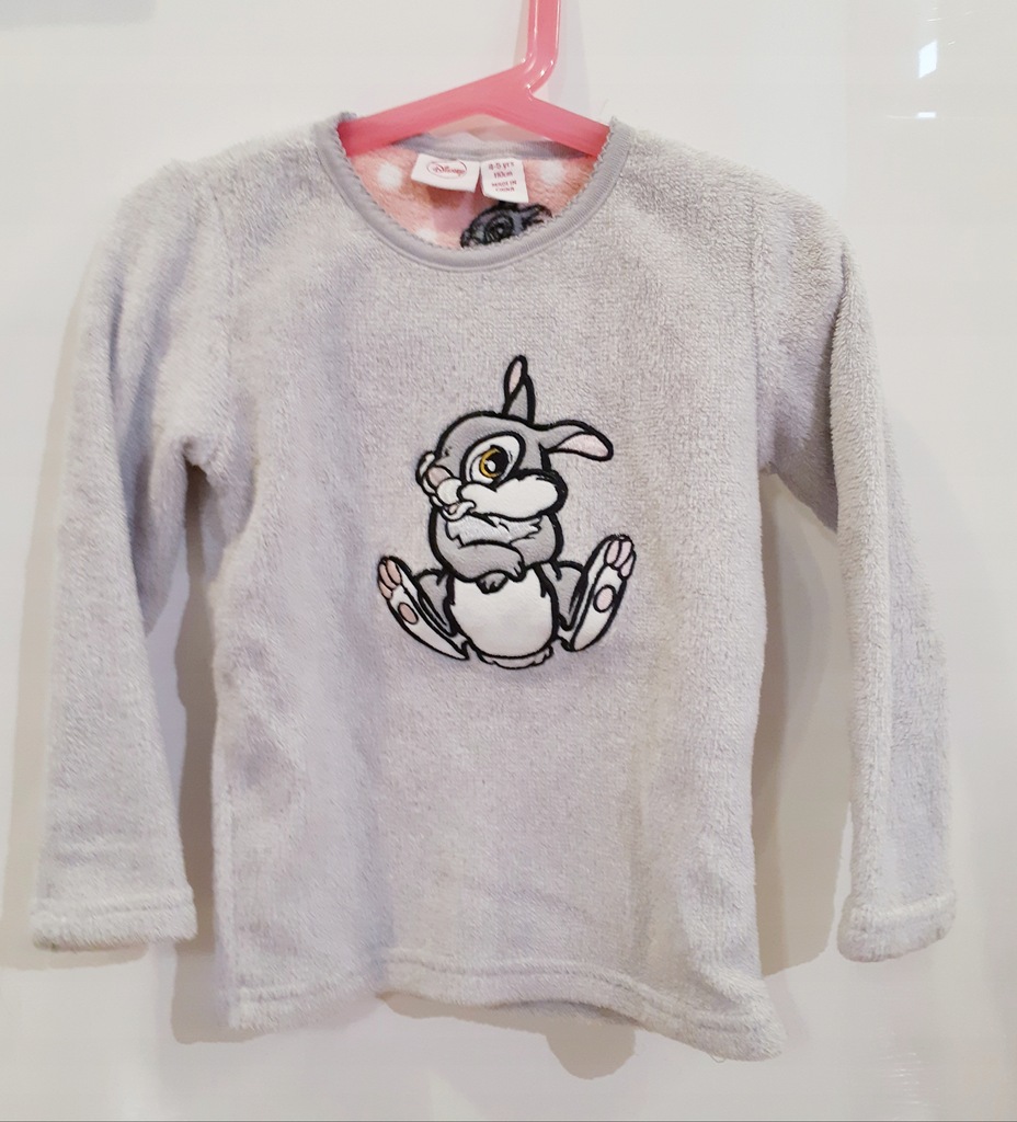 DISNEY BLUZA DLA DZIEWCZYNKI, SZARA, R. 110