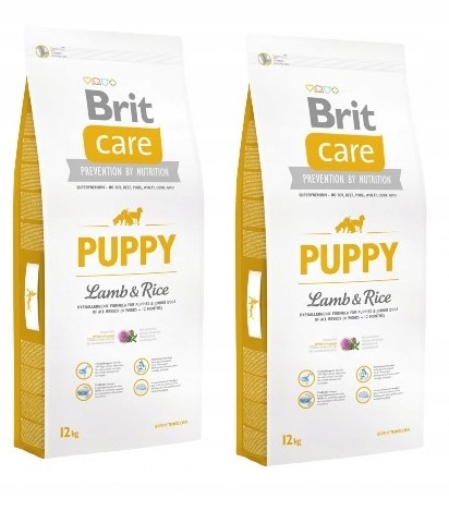 BRIT CARE PUPPY LAMB RICE 12KG x2/24KG