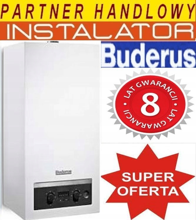 kocioł Buderus TURBO 2- funk 24kW zamknieta komora