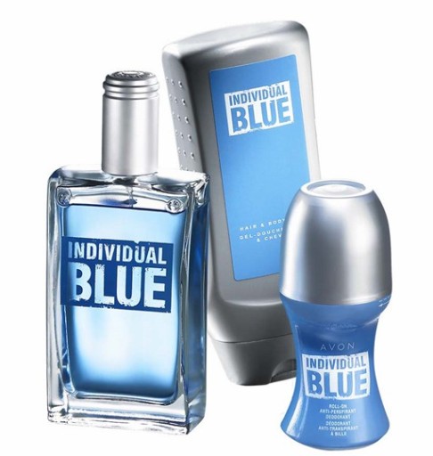 Avon INDIVIDUAL BLUE zestaw 3 częśc
