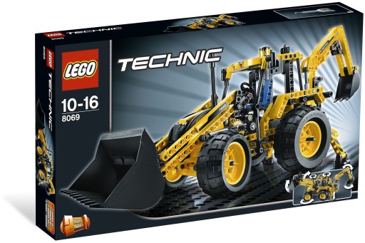 Lego Technic 8069 Koparka Ładowarka 2 w 1