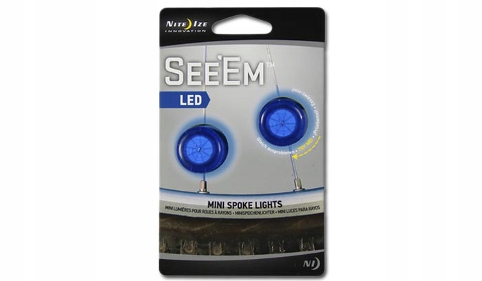 Światło rowerowe Nite Ize LED See'em Blue - 2 szt.