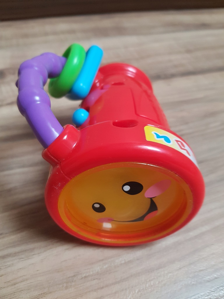 Wesoła Latarka Fisher Price + gratis