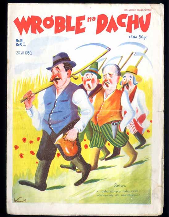 Wróble na Dachu. R.1 (1930). Nr 5 (20 lipca 1930).