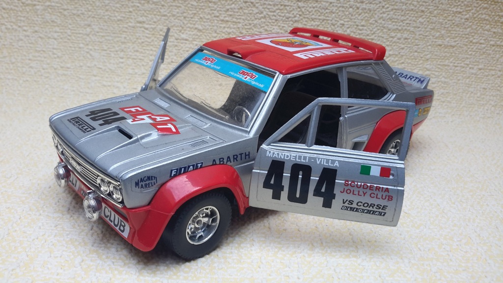 Fiat 131 abarth bburago