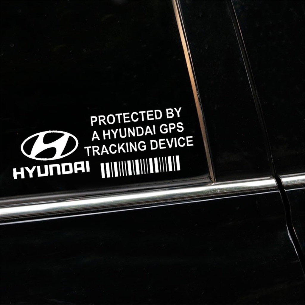 Hyundai monitoring GPS naklejka antykradzieżowa