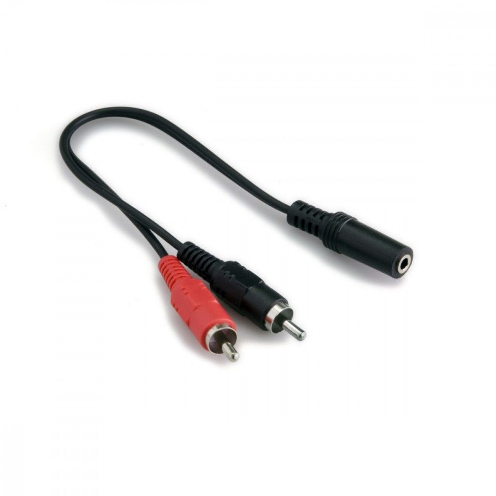 G&BL Kabel audio adapter Jack 3.5mm męski/2xRC
