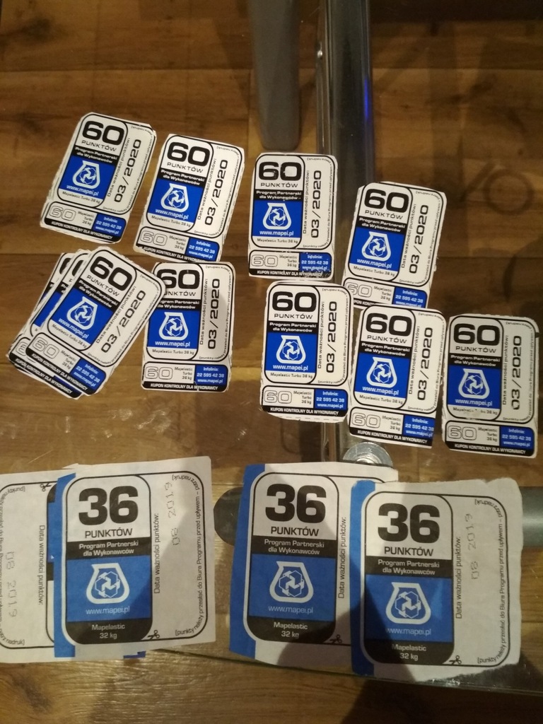 Punkty Mapei długa ważność 1024