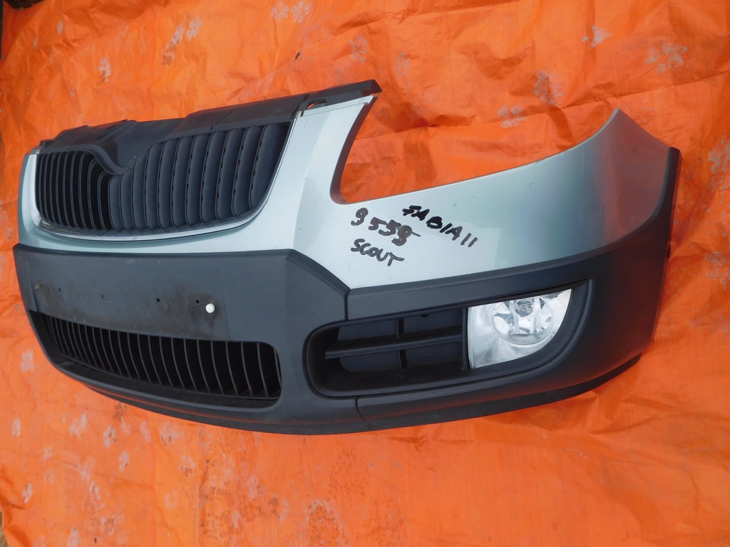 ZDERZAK PRZÓD SKODA ROOMSTER FABIA II SCOUT 9559