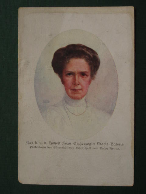 Maria Waleria HABSBURG #5856# Czerwony Krzyż