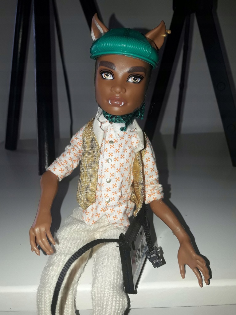 Lalka monster high Clawd Wolf chłopak unikat