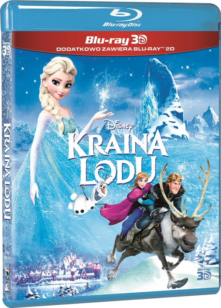 Kraina lodu BLU-RAY 3D