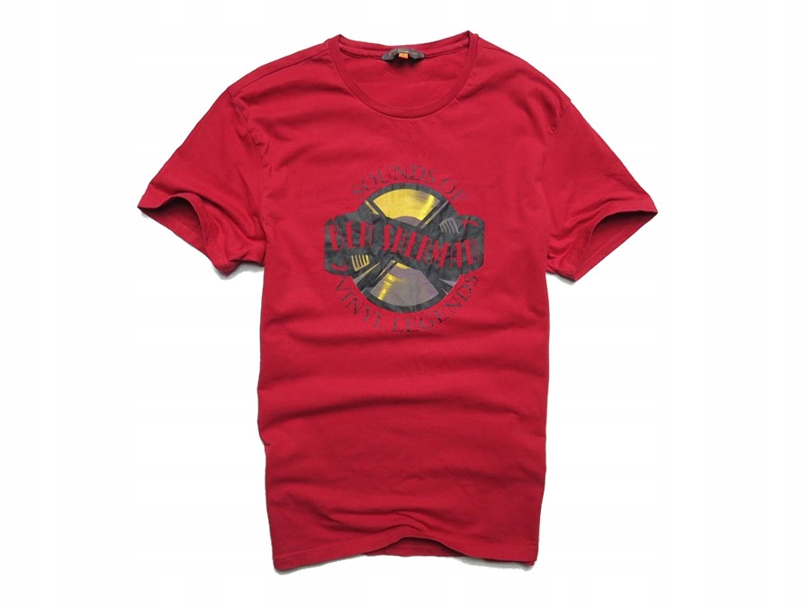 BEN SHERMAN koszulka t-shirt vinyl logo XL
