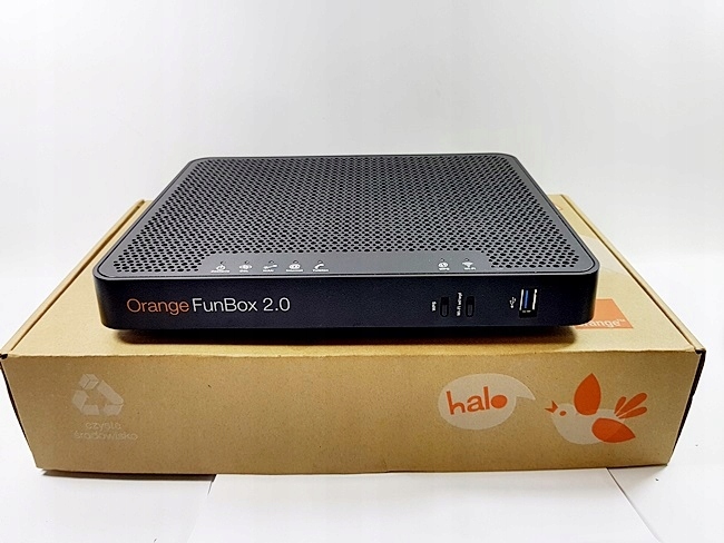 MODEM ROUTER ORANGE FUNBOX 2.0 KOMPLET - JAK NOWY