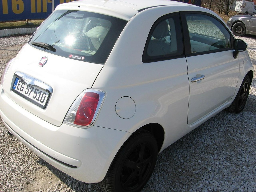 Fiat 500 1,2 Alu Felgi 65tys.km. Jak nowy 7354658110