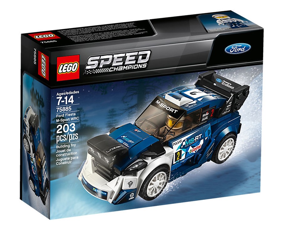 LEGO SPEED CHAMPIONS 75885 FORD FIESTA M-SPORT WRC