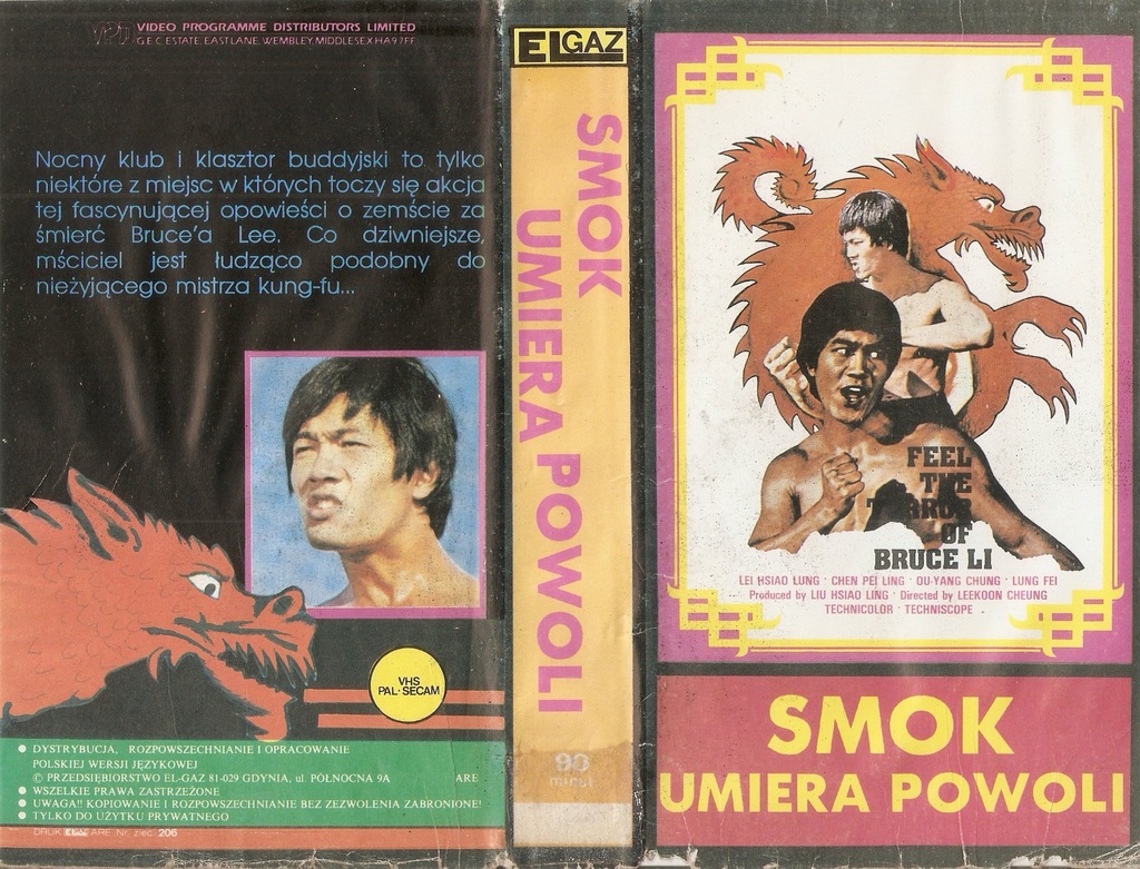 Smok umiera powoli - VHS