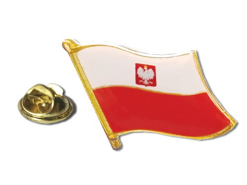 Przypinka Polska Godło Orzeł Pins Wpinka Flaga