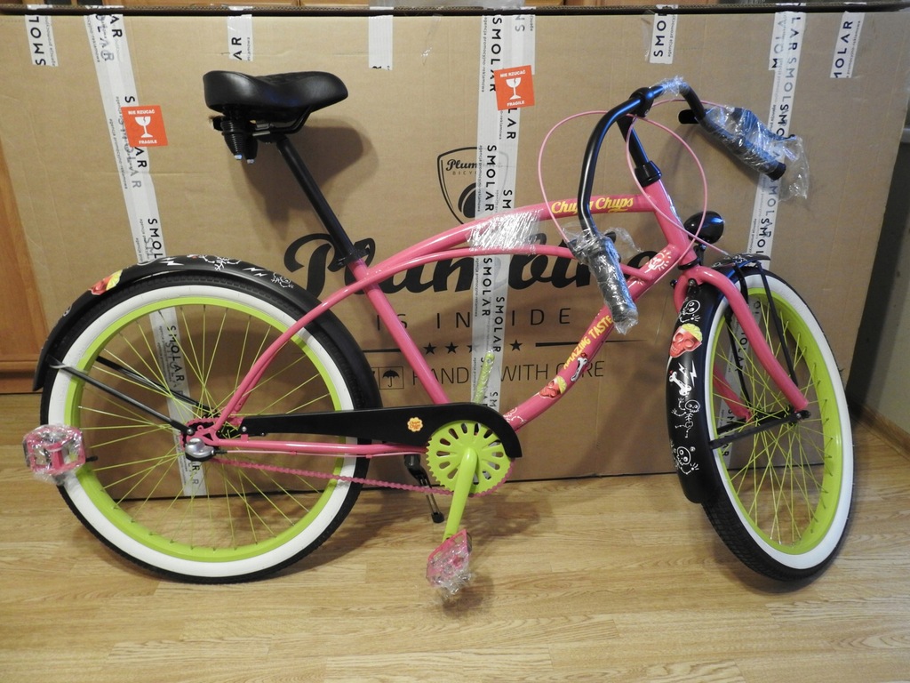 NOWY ROWER PLUMBIKE RIDER "CHUPA CHUPS"