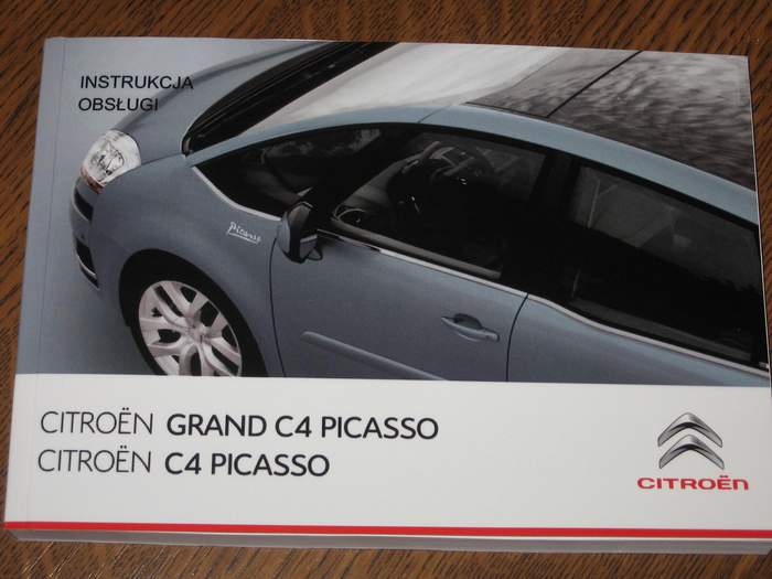 Citroen C4 Grand Picasso Instrukcja Obsługi Polska - 7725410711 - Oficjalne Archiwum Allegro