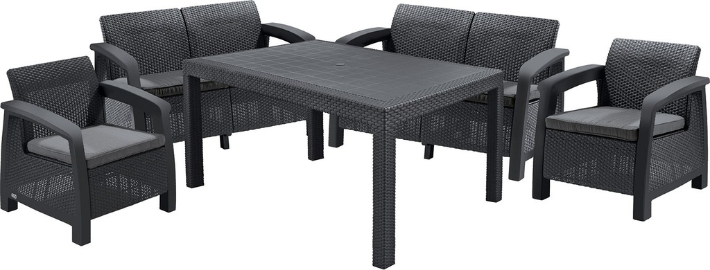 OUTLET Meble Ogrodowe Corfu Fiesta Technorattan
