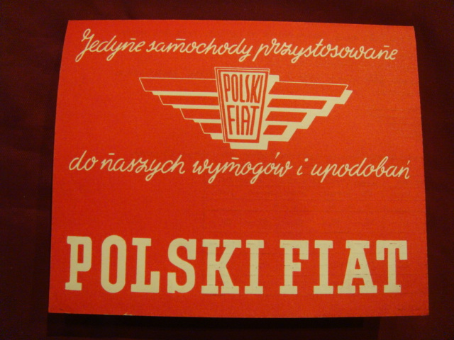 Katalog - CENNIK - POLSKI FIAT S.A. W-wa 1937 r