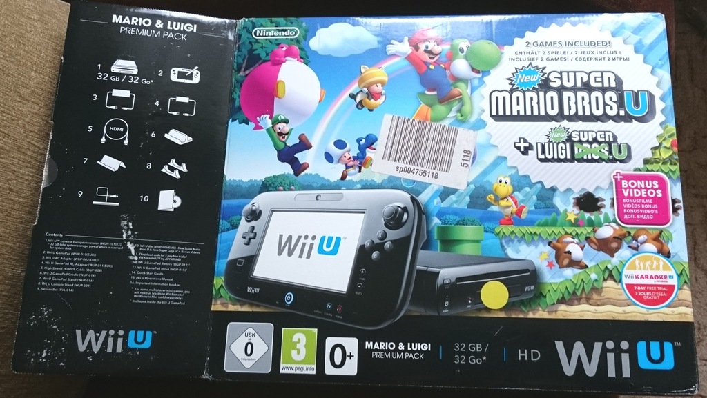 Wii U zestaw 14 gier ZELDA MARIO Bayonetta