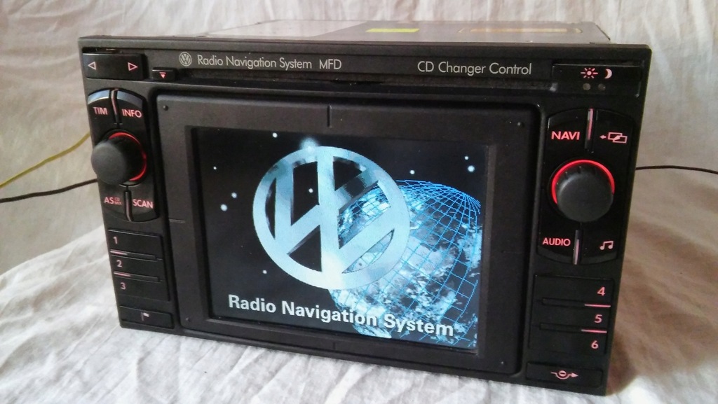VW PASSAT B5 FL - NAVI MFD DX - AUX - GWARANCJA -