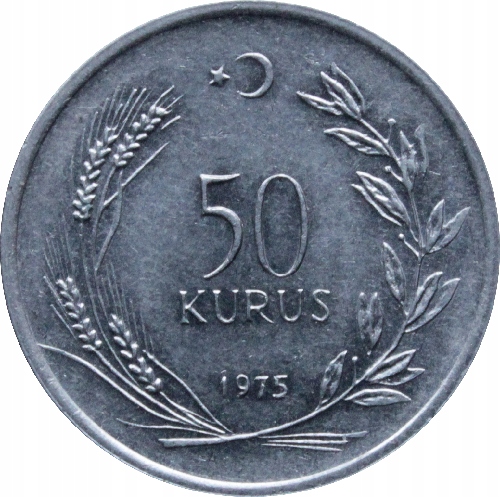 50 kuruszy 1975 Turcja st.III